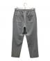 CABaN (キャバン) ドライウールタイプライター テーパードパンツ グレー サイズ:M：7000円