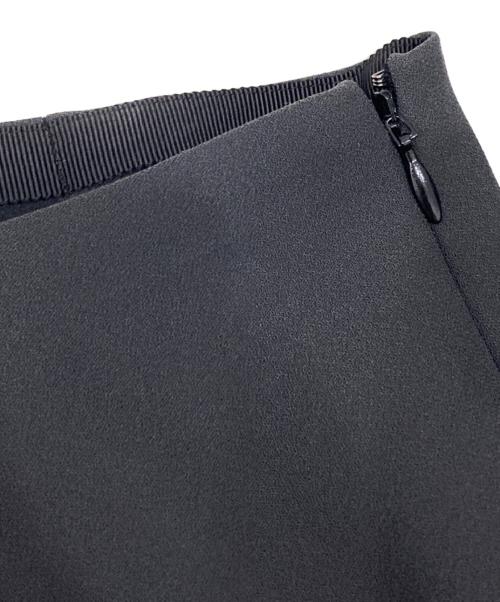 Demi-Luxe Beams（デミルクス ビームス）Demi-Luxe BEAMS (デミルクス ビームス) ジョーゼット Iライン スカート グレー サイズ:36の古着・服飾アイテム