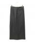 Demi-Luxe BEAMS (デミルクス ビームス) ジョーゼット Iライン スカート グレー サイズ:36：4000円