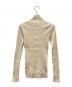 AURALEE (オーラリー) Ron Herman (ロンハーマン) Giza Rib TurtleNeck Top/ギザ　リブ　タートルネック　トップ ベージュ：6000円