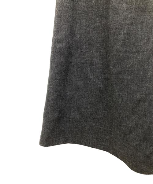 Snidel（スナイデル）Snidel (スナイデル) Sustainableサイドプリーツテーラードワンピース グレー サイズ:1の古着・服飾アイテム