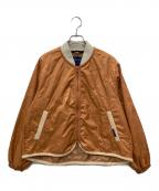 LAVENHAMラベンハム）の古着「Unwadded Bomber Jacket/アンワデッド ボンバー ジャケット」｜ベージュ