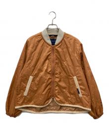 LAVENHAM（ラベンハム）の古着「Unwadded Bomber Jacket/アンワデッド ボンバー ジャケット」｜ベージュ