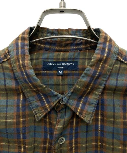 COMME des GARCONS（コムデギャルソン）COMME des GARCONS (コムデギャルソン) チェックシャツ ベージュ サイズ:Mの古着・服飾アイテム
