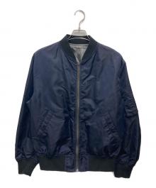 JOURNAL STANDARD（ジャーナルスタンダード）の古着「リバーシブルMA-1ジャケット」｜ネイビー