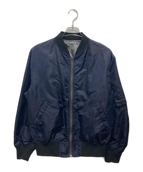 JOURNAL STANDARD（ジャーナルスタンダード）JOURNAL STANDARD (ジャーナルスタンダード) リバーシブルMA-1ジャケット ネイビー サイズ:Fの古着・服飾アイテム