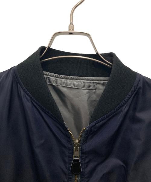 JOURNAL STANDARD（ジャーナルスタンダード）JOURNAL STANDARD (ジャーナルスタンダード) リバーシブルMA-1ジャケット ネイビー サイズ:Fの古着・服飾アイテム