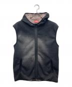 DIESELディーゼル）の古着「S-HAKY/スウェットベスト」｜ブラック