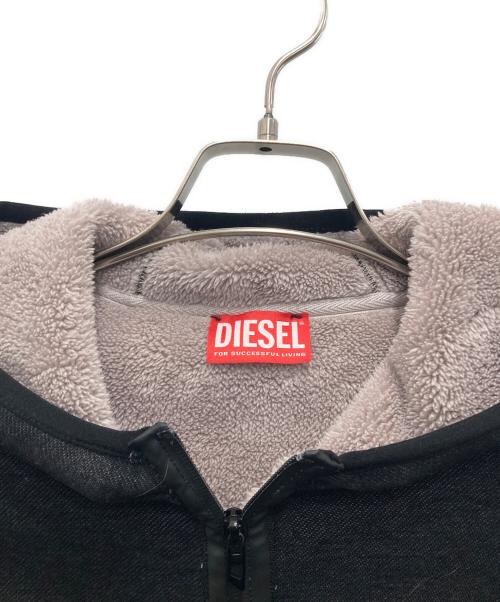 DIESEL（ディーゼル）DIESEL (ディーゼル) S-HAKY/スウェットベスト ブラック サイズ:Lの古着・服飾アイテム