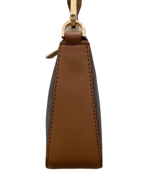 MICHAEL KORS（マイケル・コース）MICHAEL KORS (マイケル・コース) ショルダーバッグ ブラウンの古着・服飾アイテム