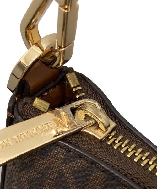 MICHAEL KORS（マイケル・コース）MICHAEL KORS (マイケル・コース) ショルダーバッグ ブラウンの古着・服飾アイテム