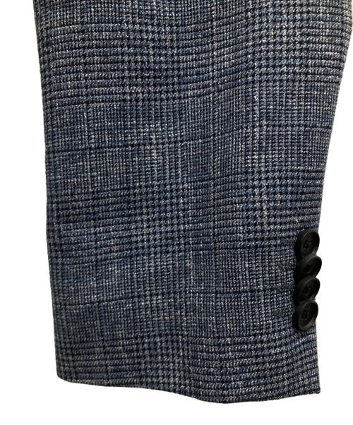 BOSS HUGO BOSS（ボス ヒューゴボス）BOSS HUGO BOSS (ボス ヒューゴボス) エルボーパッチテーラードジャケット ネイビー サイズ:44の古着・服飾アイテム