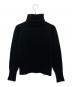 Patou (パトゥ) タートルネックニット ブラック×ベージュ サイズ:S：19000円
