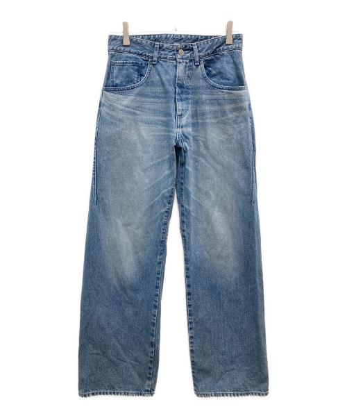 Ch!iii（チー）Ch!iii (チー) Midlize Wide Denim/ミドライズ ワイド デニム インディゴ サイズ:36の古着・服飾アイテム