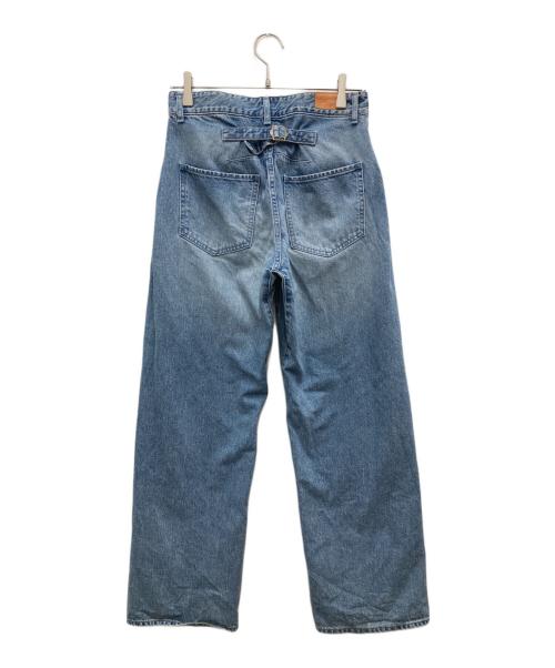 Ch!iii（チー）Ch!iii (チー) Midlize Wide Denim/ミドライズ ワイド デニム インディゴ サイズ:36の古着・服飾アイテム