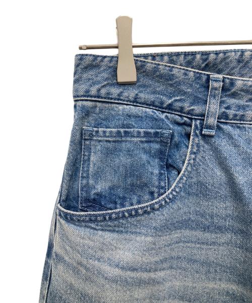 Ch!iii（チー）Ch!iii (チー) Midlize Wide Denim/ミドライズ ワイド デニム インディゴ サイズ:36の古着・服飾アイテム