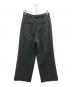 Spick and Span (スピック＆スパン) ダブルクロスツータックパンツ グレー サイズ:36：5000円