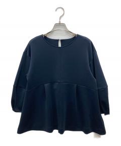 中古・古着通販】SLOANE (スローン) 和紙カーディガン ネイビー サイズ