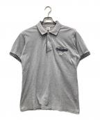 LACOSTE×ROLAND GARROSラコステ×ローランギャロス）の古着「ポロシャツ」｜グレー