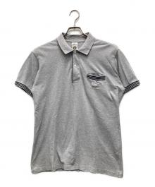 LACOSTE×ROLAND GARROS（ラコステ×ローランギャロス）の古着「ポロシャツ」｜グレー