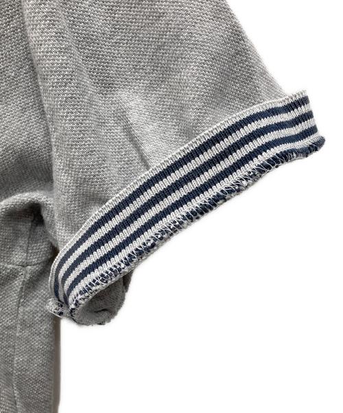 LACOSTE（ラコステ）LACOSTE (ラコステ) ROLAND GARROS (ローランギャロス) ポロシャツ グレー サイズ:3の古着・服飾アイテム