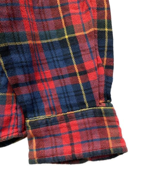 RALPH LAUREN（ラルフローレン）RALPH LAUREN (ラルフローレン) チェックBDシャツ レッド サイズ:Lの古着・服飾アイテム