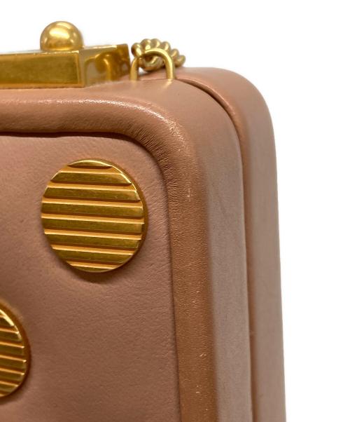 Marc by Marc Jacobs（マークバイマークジェイコブス）Marc by Marc Jacobs (マークバイマークジェイコブス) レザーショルダーポーチ ピンクの古着・服飾アイテム