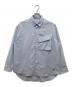 β（ベータ）の古着「ボックスポケット シャツ」｜ブルー