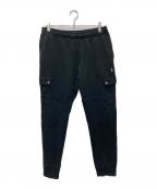 POLO RALPH LAURENポロ・ラルフローレン）の古着「スウェットカーゴパンツ」｜ブラック