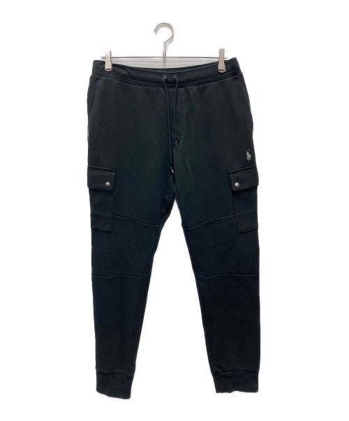 POLO RALPH LAUREN（ポロ・ラルフローレン）POLO RALPH LAUREN (ポロ・ラルフローレン) スウェットカーゴパンツ ブラック サイズ:Mの古着・服飾アイテム