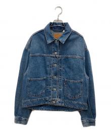 LEVI'S PReMIUM（リーバイス プレミアム）の古着「バルーンスリーブトラッカー デニムジャケット」｜ブルー