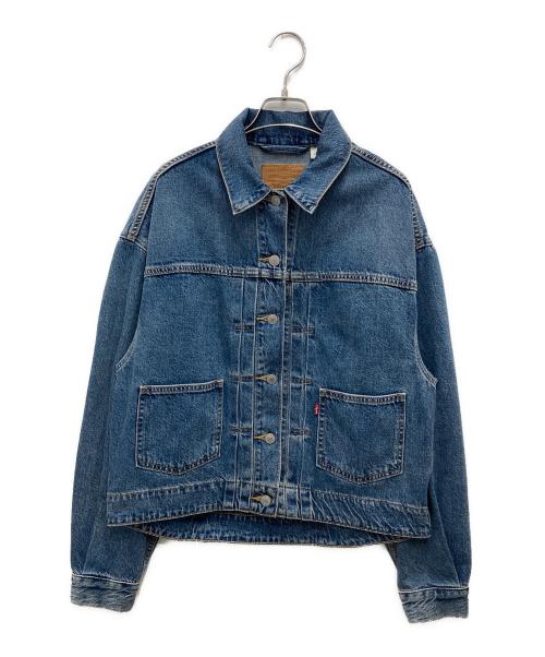 LEVI'S PReMIUM（リーバイス プレミアム）LEVI'S PReMIUM (リーバイス プレミアム) バルーンスリーブトラッカー デニムジャケット ブルー サイズ:Sの古着・服飾アイテム