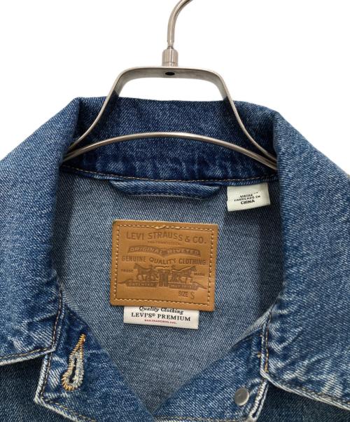 LEVI'S PReMIUM（リーバイス プレミアム）LEVI'S PReMIUM (リーバイス プレミアム) バルーンスリーブトラッカー デニムジャケット ブルー サイズ:Sの古着・服飾アイテム
