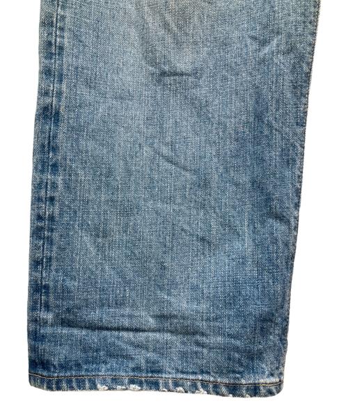 45rpm（45アールピーエム）45rpm (45アールピーエム) 再び6.5空比古比女 (清)/デニムパンツ ブルー サイズ:表記無し(実寸ご確認ください）の古着・服飾アイテム