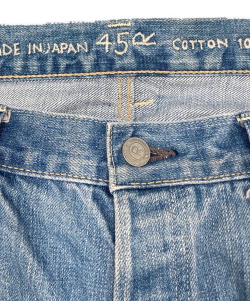 45rpm（45アールピーエム）45rpm (45アールピーエム) 再び6.5空比古比女 (清)/デニムパンツ ブルー サイズ:表記無し(実寸ご確認ください）の古着・服飾アイテム