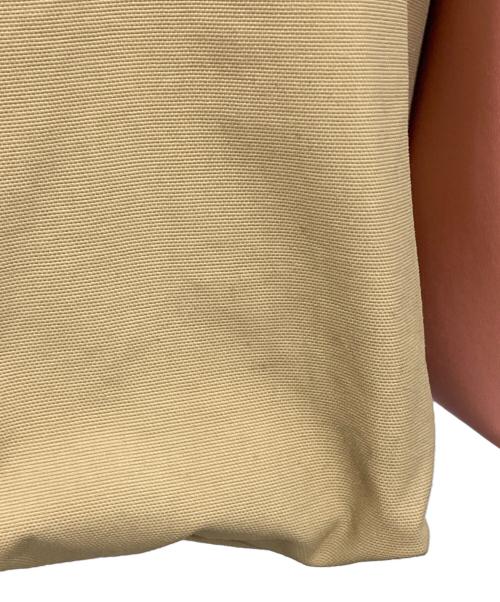 Acne studios（アクネ ストゥディオズ）Acne studios (アクネ ストゥディオズ) Papery Nylon Tote 2way/ペイパリーナイロントートバッグ ピンク×ブラウンの古着・服飾アイテム