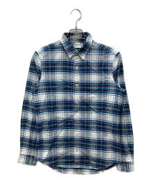 BLUE WORK（ブルーワーク）の古着「チェックシャツ」｜ブルー