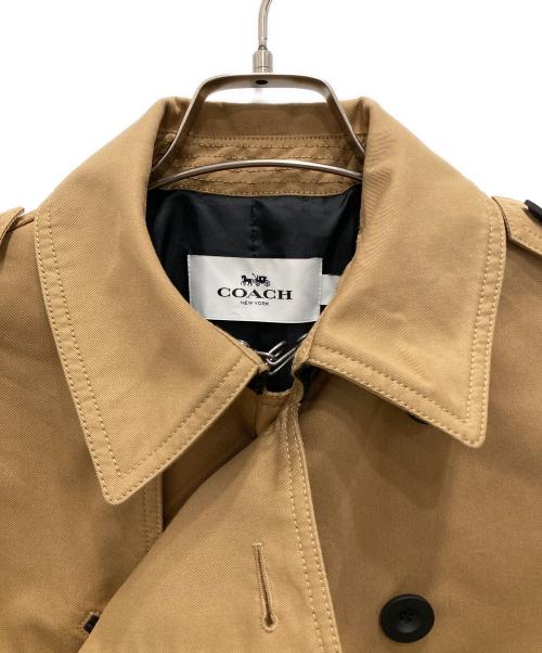 COACH（コーチ）COACH (コーチ) トレンチコート ベージュ サイズ:Sの古着・服飾アイテム