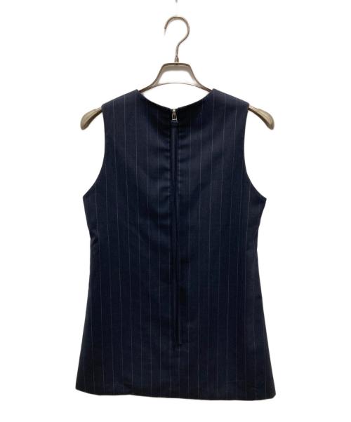 TODAYFUL（トゥデイフル）TODAYFUL (トゥデイフル) ストライプロングチュニック ネイビー サイズ:F 未使用品の古着・服飾アイテム