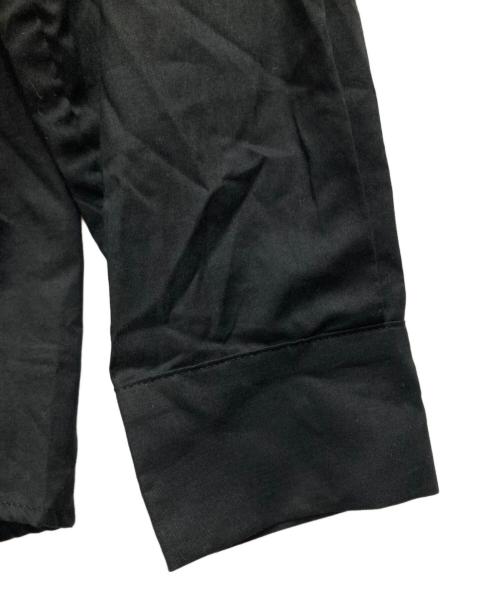 mizuiro-ind（ミズイロインド）mizuiro-ind (ミズイロインド) ウエストギャザーシャツ ブラック サイズ:不明（実寸をご確認ください）の古着・服飾アイテム