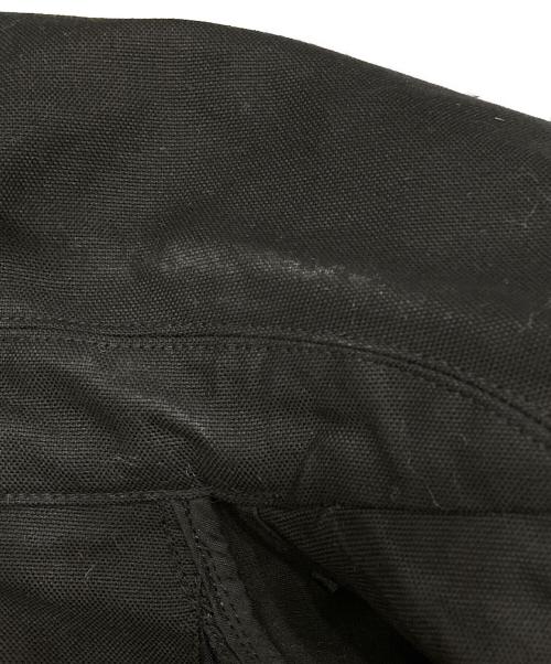 Adam et Rope（アダム エ ロペ）Adam et Rope (アダム エ ロペ) バックブラウジングステンカラーコート ブラック サイズ:Fの古着・服飾アイテム