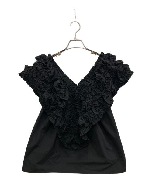 Knuth Marf（クヌースマーフ）knuth marf (クヌースマーフ) 2wayオフショルダーブラウス ブラック サイズ:Fの古着・服飾アイテム