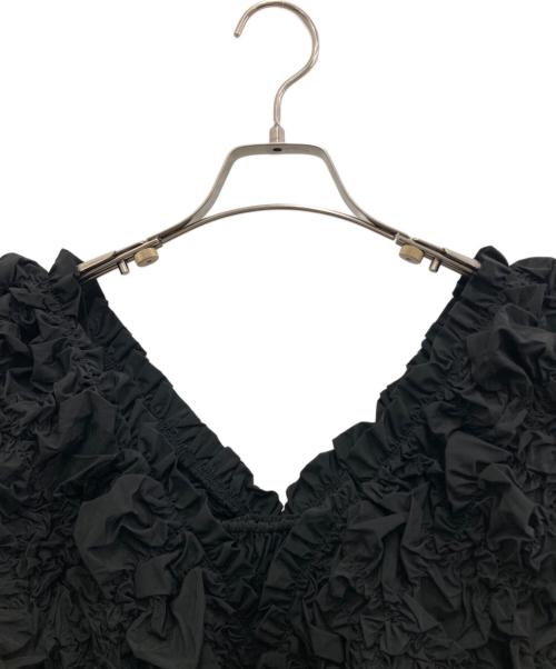 Knuth Marf（クヌースマーフ）knuth marf (クヌースマーフ) 2wayオフショルダーブラウス ブラック サイズ:Fの古着・服飾アイテム