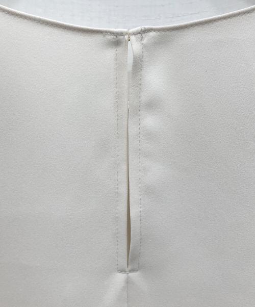 Noble（ノーブル）Noble (ノーブル) ラダーラインケープフレアブラウス ベージュ サイズ:FREEの古着・服飾アイテム