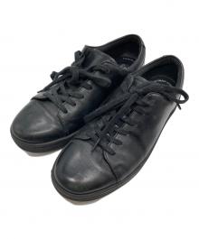 CLARKS（クラークス）の古着「レザースニーカー」｜ブラック