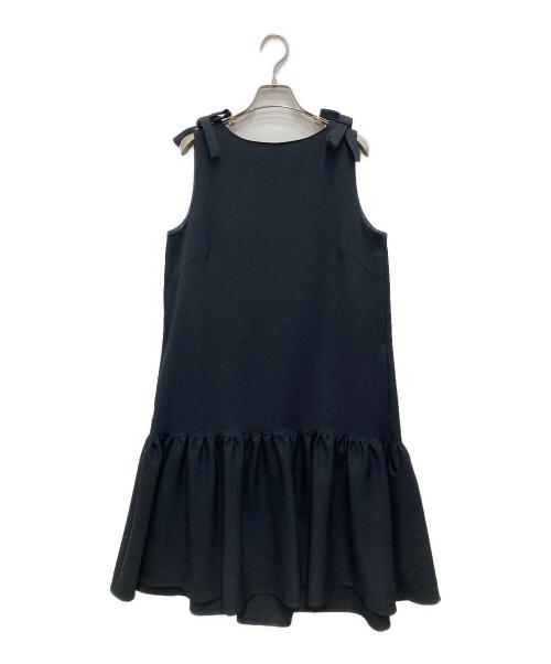 Gypsohila（ジプソフィア）Gypsohila (ジプソフィア) ノースリーブワンピース ネイビー サイズ:Fの古着・服飾アイテム