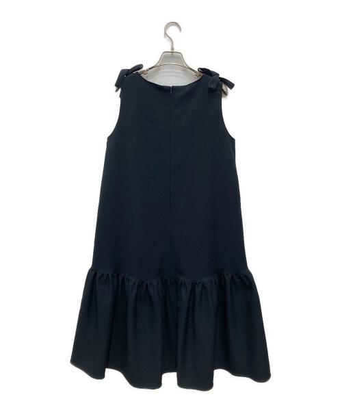 Gypsohila（ジプソフィア）Gypsohila (ジプソフィア) ノースリーブワンピース ネイビー サイズ:Fの古着・服飾アイテム