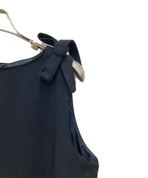 Gypsohila（ジプソフィア）Gypsohila (ジプソフィア) ノースリーブワンピース ネイビー サイズ:Fの古着・服飾アイテム