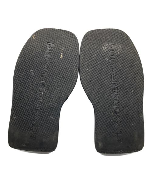 ALEXANDER WANG（アレキサンダー・ワン）ALEXANDER WANG (アレキサンダー・ワン) TAJI プラットフォームサンダル ブラック サイズ:38の古着・服飾アイテム