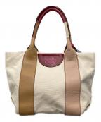 SEE BY CHLOEシーバイクロエ）の古着「LAETIZIA SMALL TOTE BAG/」｜ベージュ
